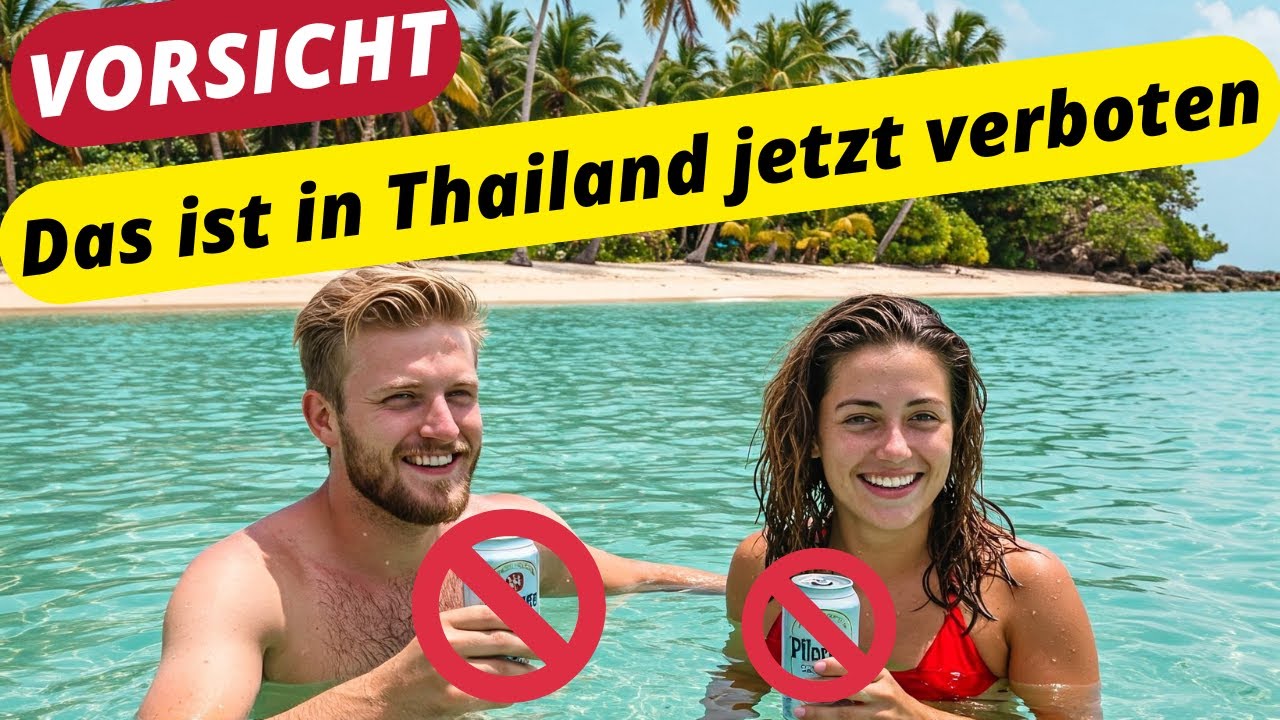 Achtung ⚠ . Das wirst du nicht glauben. 270 Euro Strafe für ein Bier!! Das ist in Thailand verboten