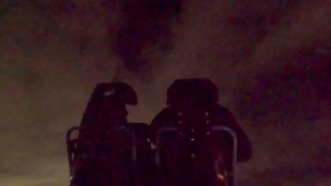 4K Xcelerator Launch Coaster: Back Row Night On-Ride Horizon-Locked POV @ Knott's Berry Farm CA 2026