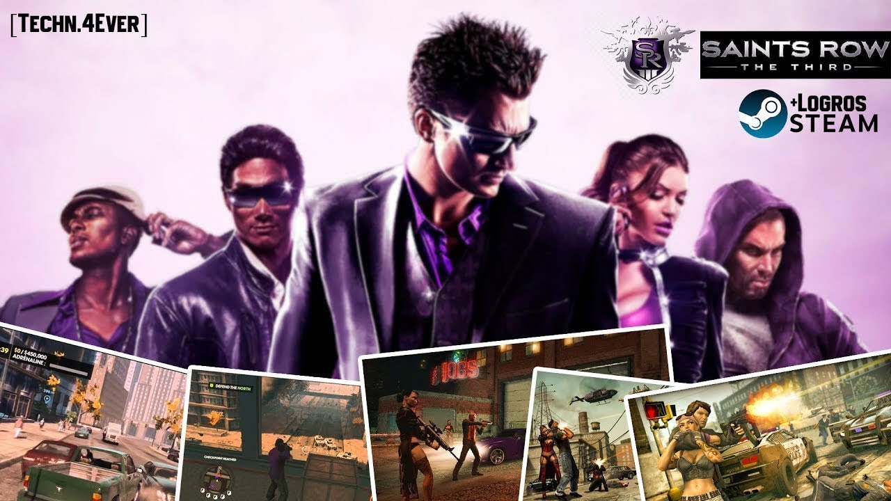 #9 Saints Row The Third + Logros Steam, Techn.4Ever