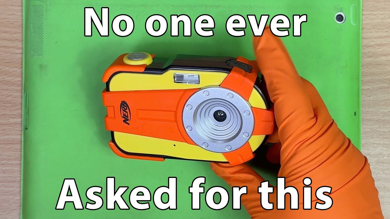 The Nerf Digital Camera.