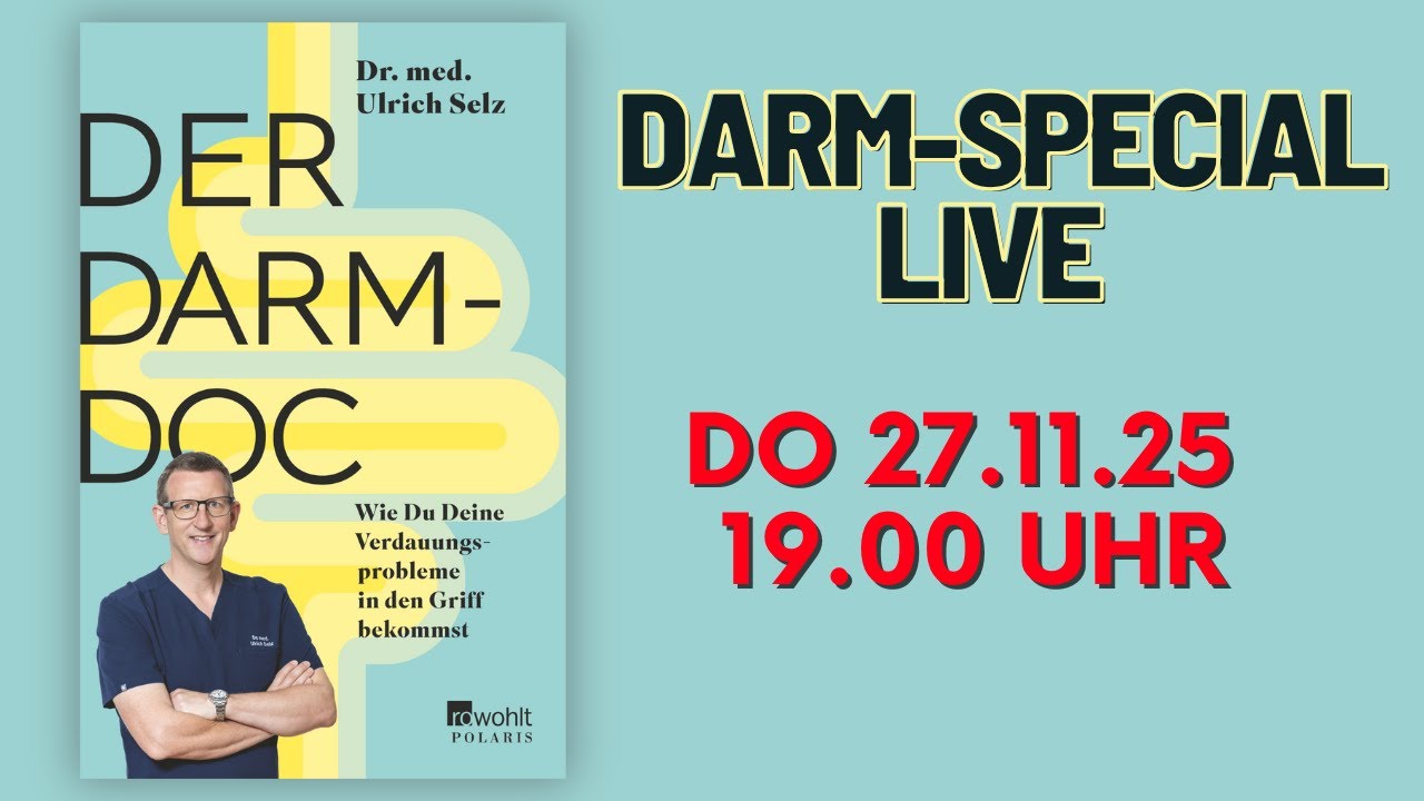 Darmaufbau live!: Das wird groß!