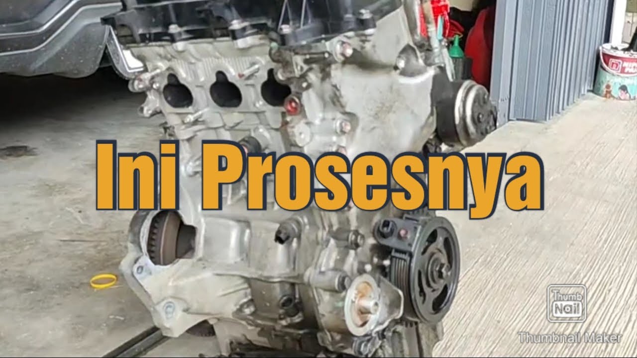 Overhaul Bongkar mesin ayla Agya 1.000 Cc