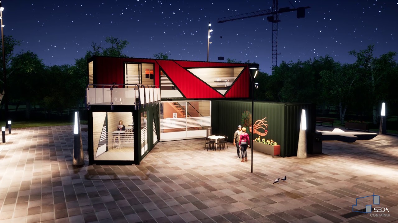 Container Design Restaurant/Cafe in Jeddah, KSA | S3DA Design