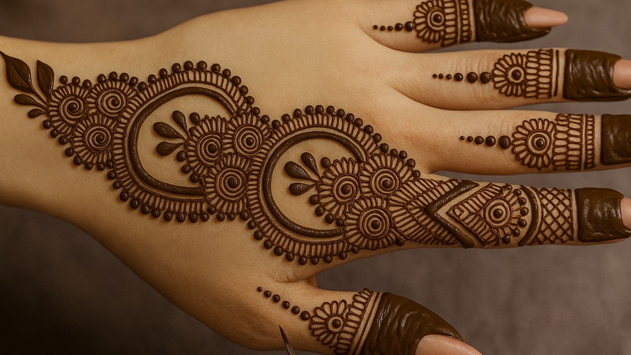 Beautiful easy Mehndi design | Best mehandi cone | Henna designs | Mehndi designs| Mehndi ka design
