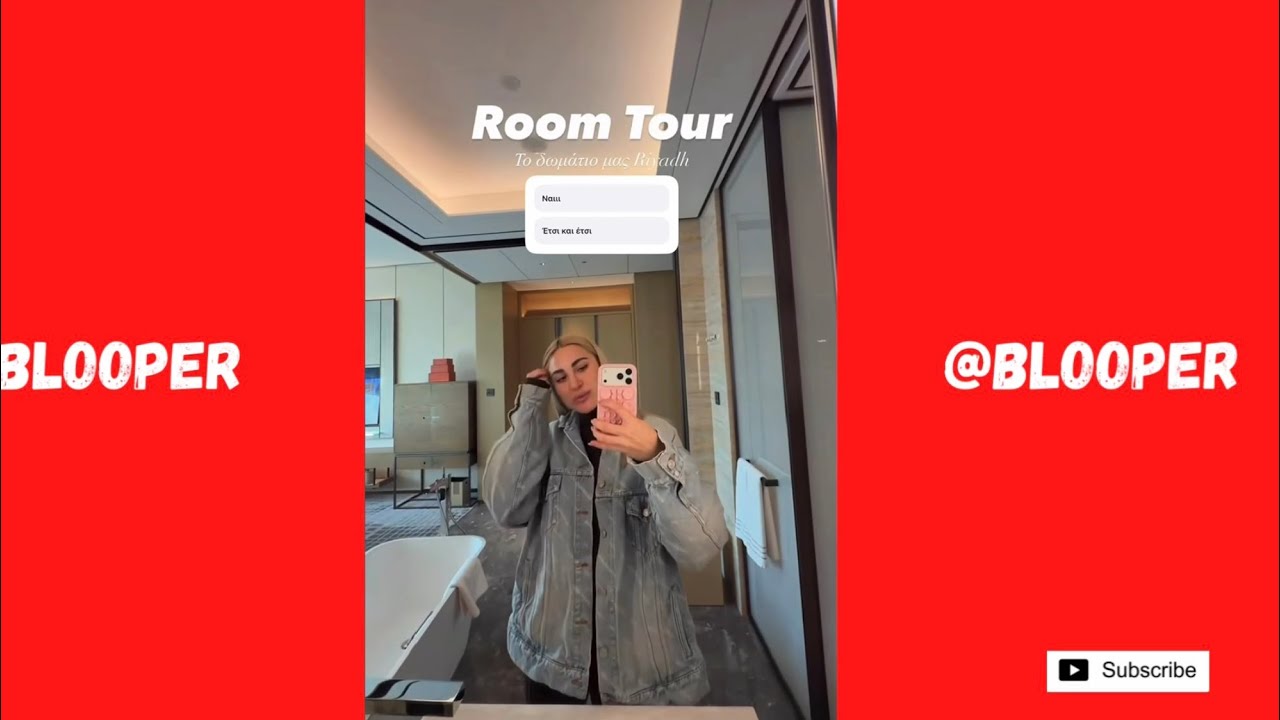 Η Ιωάννα Τούνη κάνει room tour στο Riyadh🧳❤️