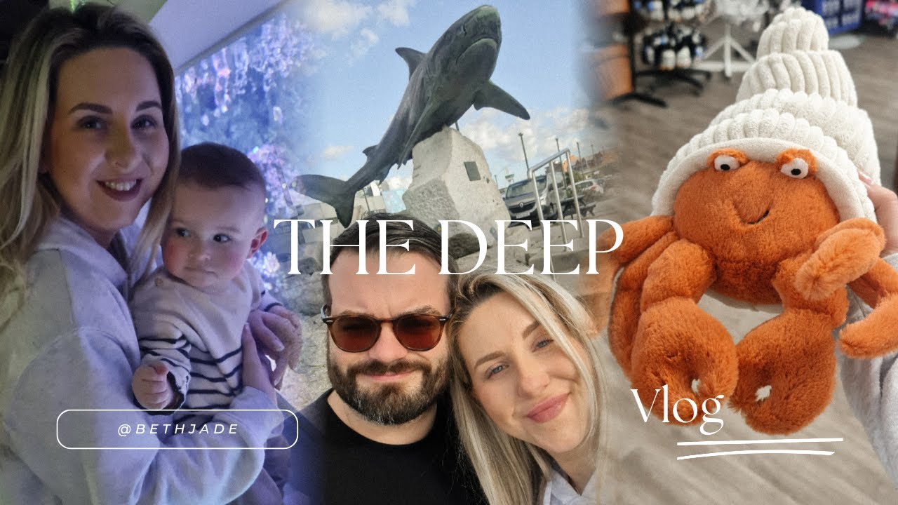 THE DEEP 🐟 | Family day out vlog 2024, Education and Conservation Aquarium
