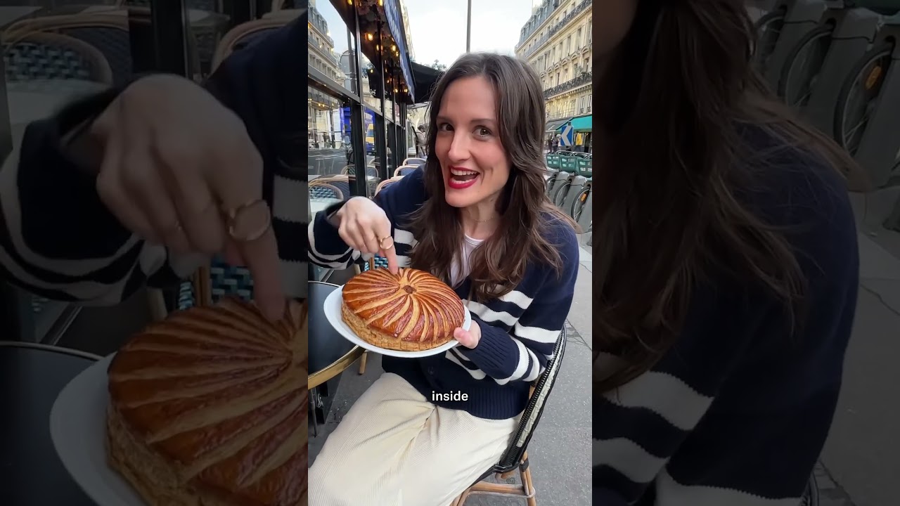What&rsquo;s la galette des rois?? 👑 A delicious French tradition! 🇫🇷 #french #learnfrench