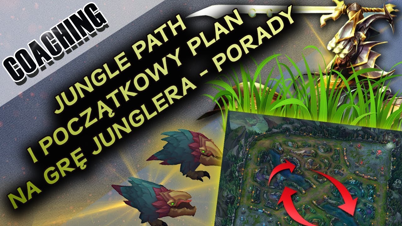 Jungle path i początkowy plan na gre junglera- porady [Coaching]
