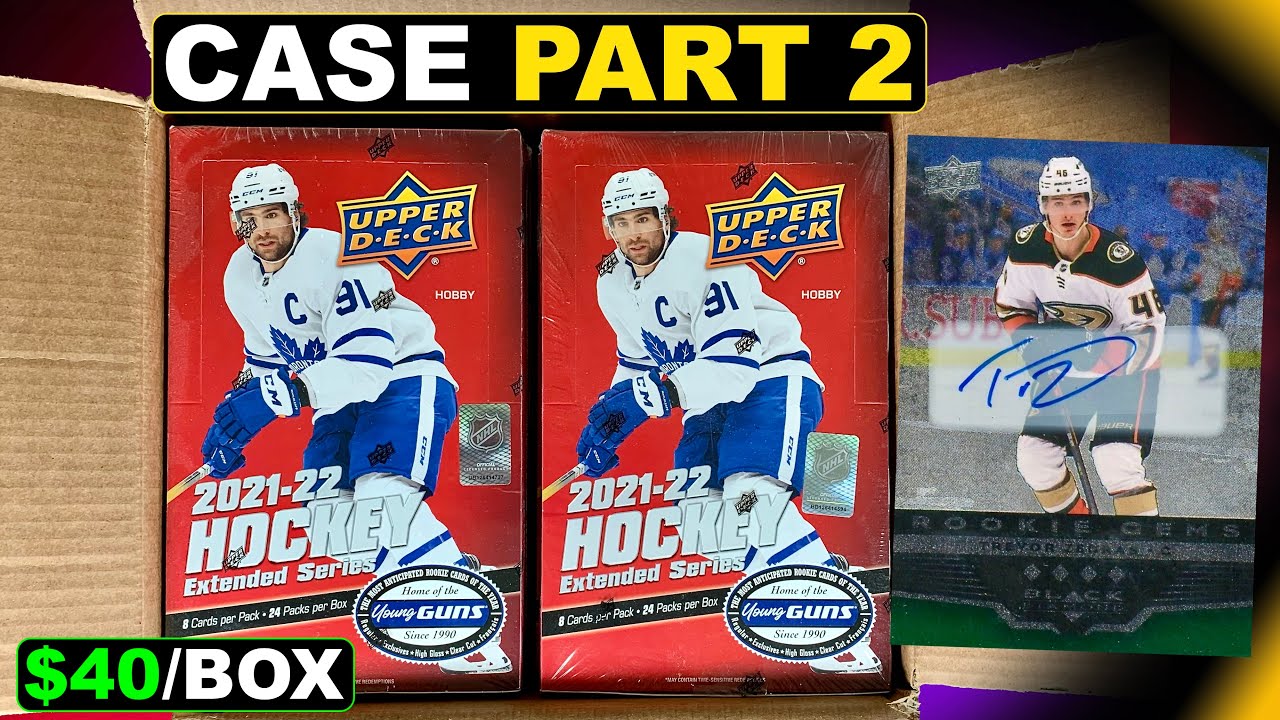 YOU CAN'T GO WRONG! - 2021-22 Upper Deck Extended Series Hockey Hobby 12 Box Case Break Part 2