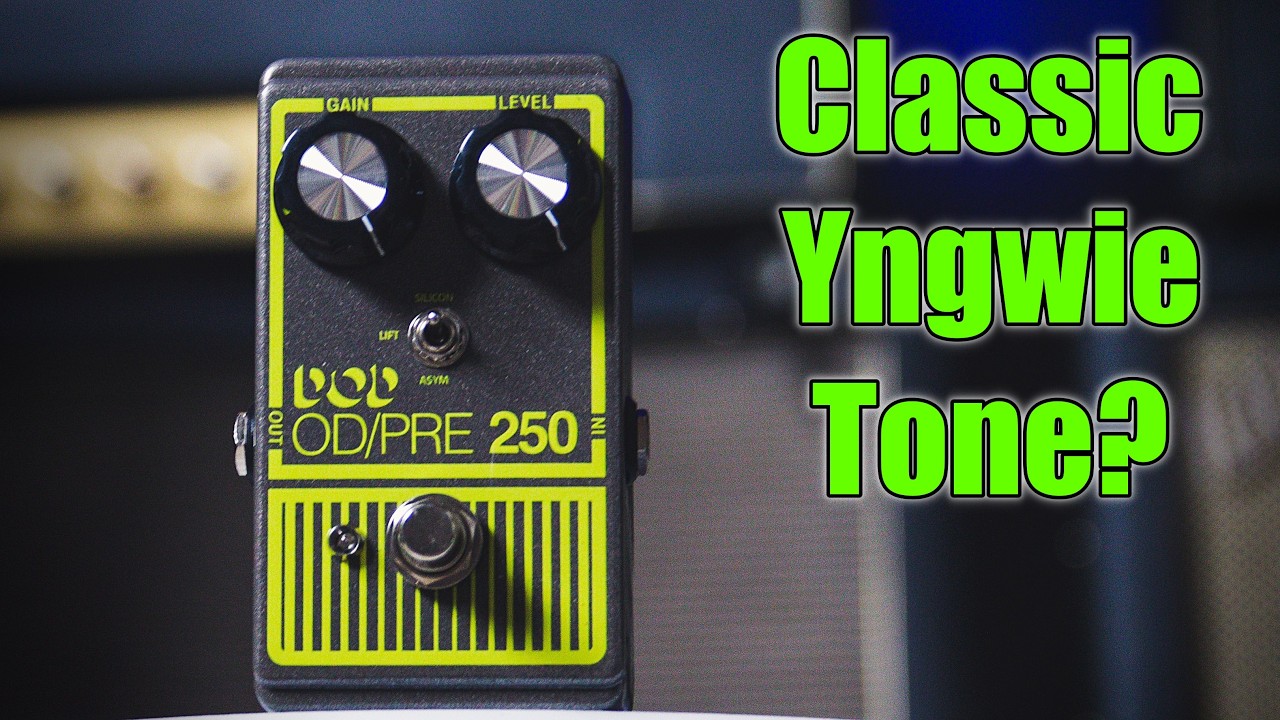 DOD Overdrive/Preamp 250-X (Classic Overdrive Tones)