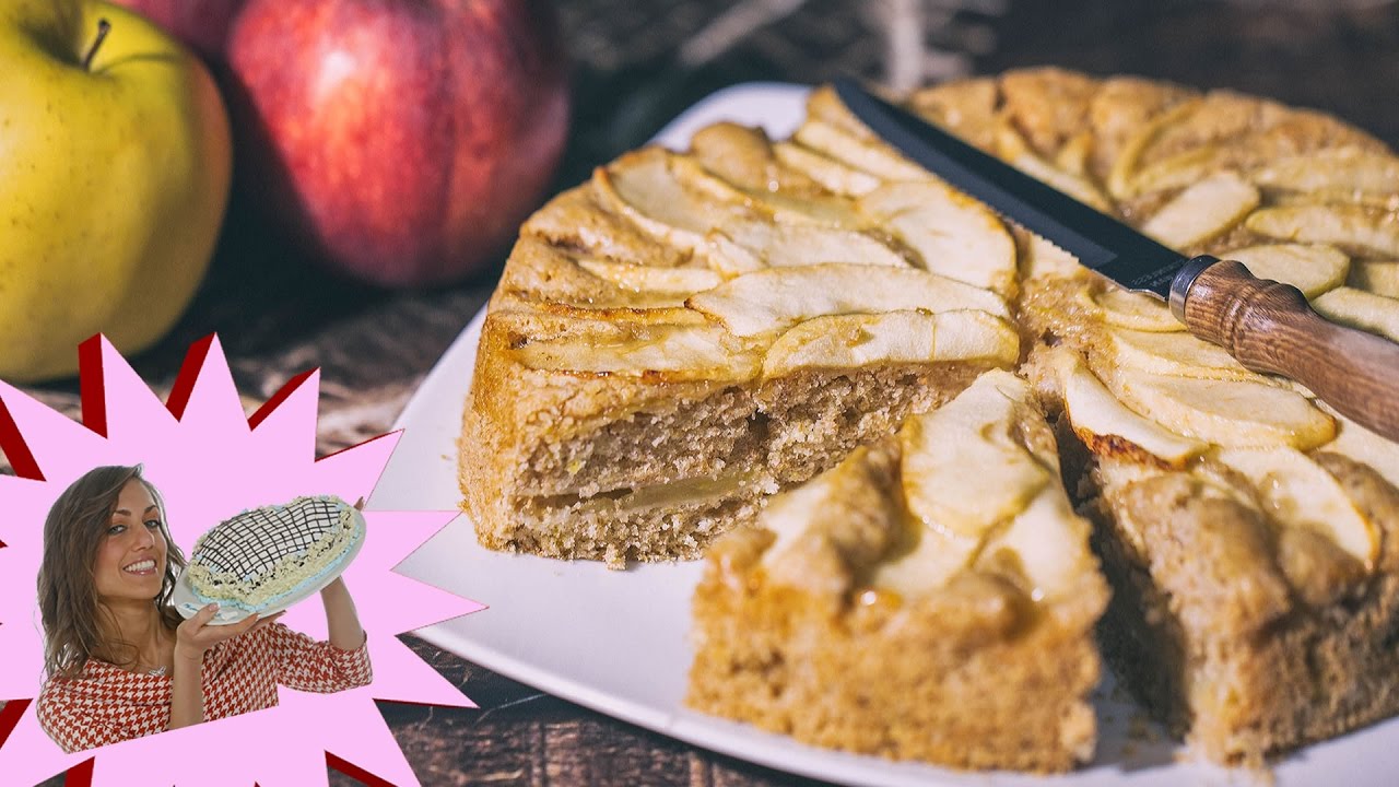 Torta di Mele All'Acqua - Senza Uova e Burro - 100% Vegan