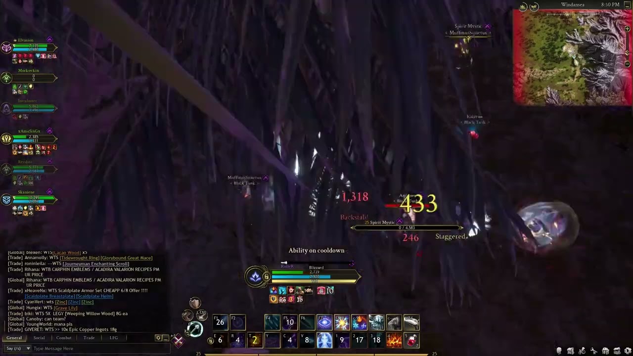 Ashes of Creations ~ Enter Price ~ Mage PVP