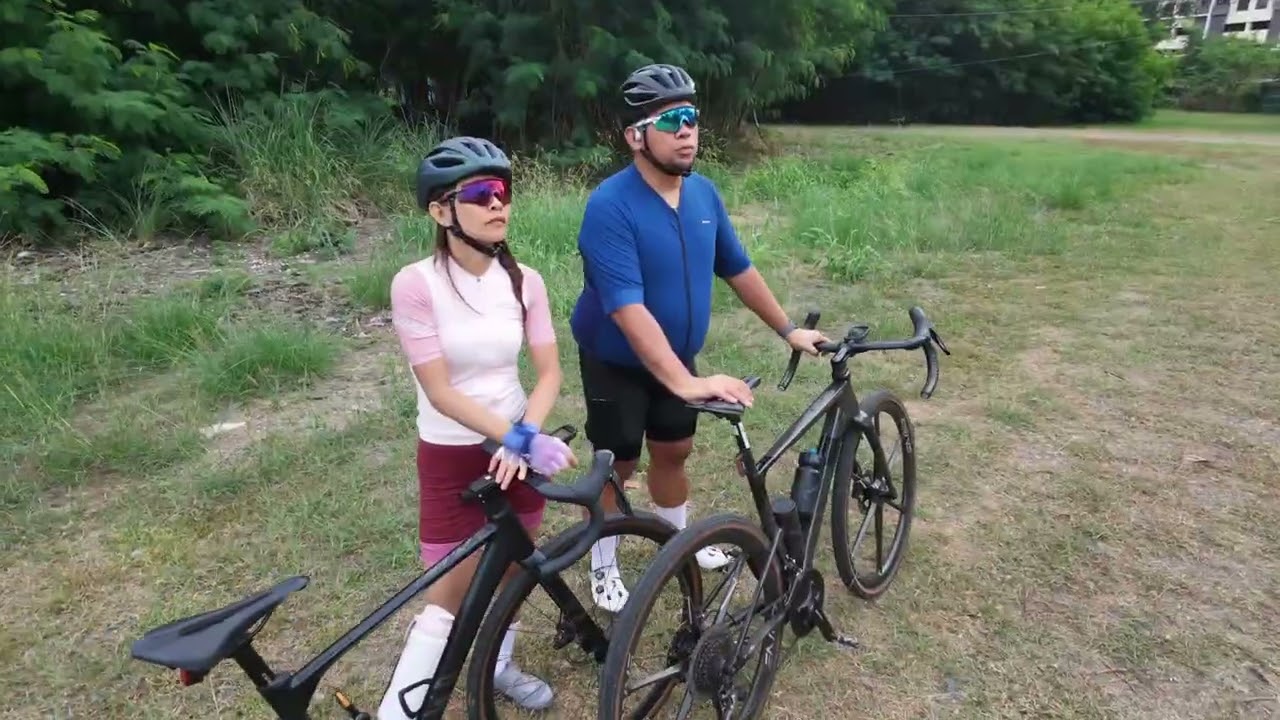 New Bike Trail Spot in Front of OKADA