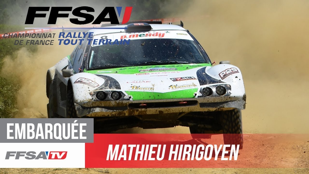 Caméra embarquée : Mathieu Hirigoyen au Rallye du Barétous