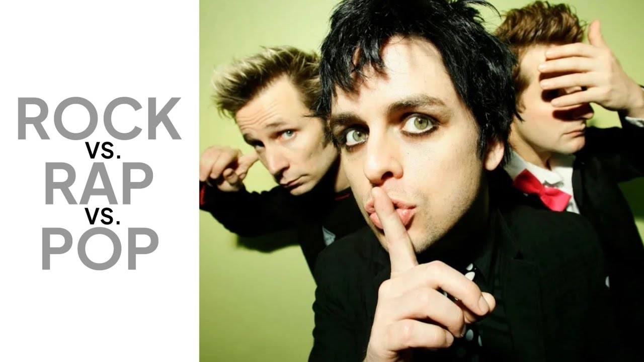 top rock vs. rap vs. pop song of each year (2000-2026)