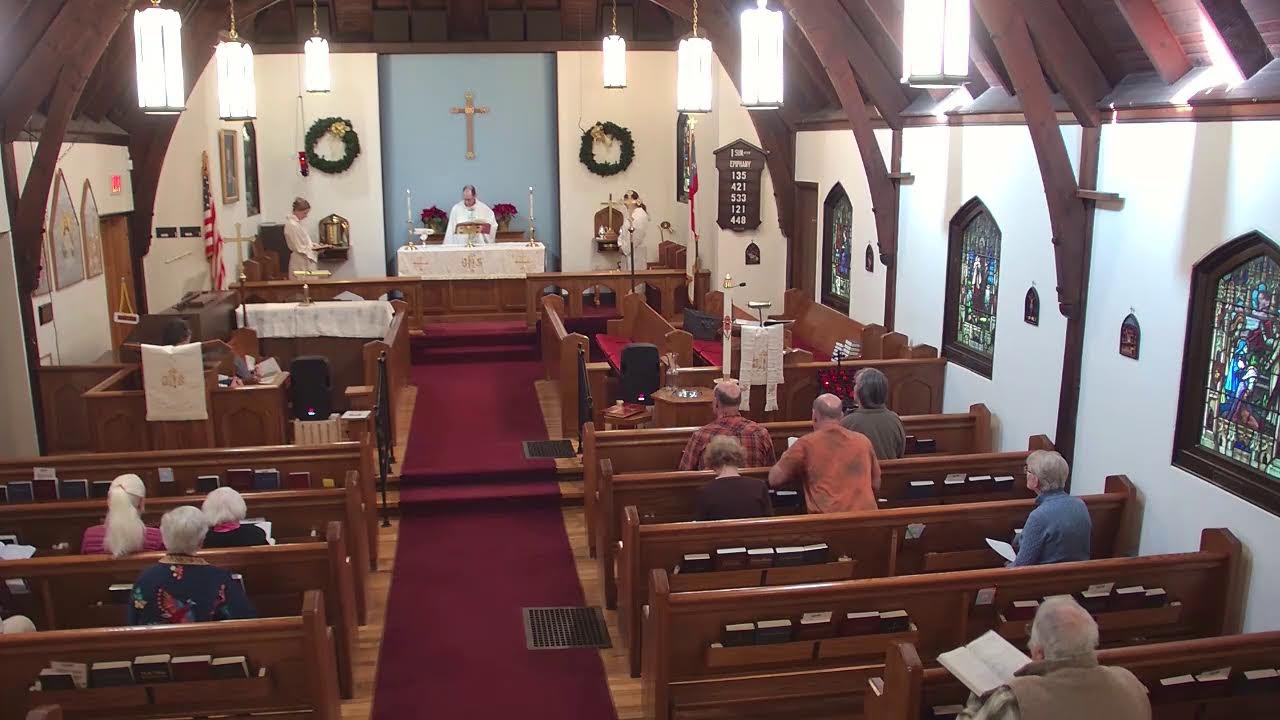 Holy Eucharist Rite 2;  Baptism of Our Lord; 10 am MT