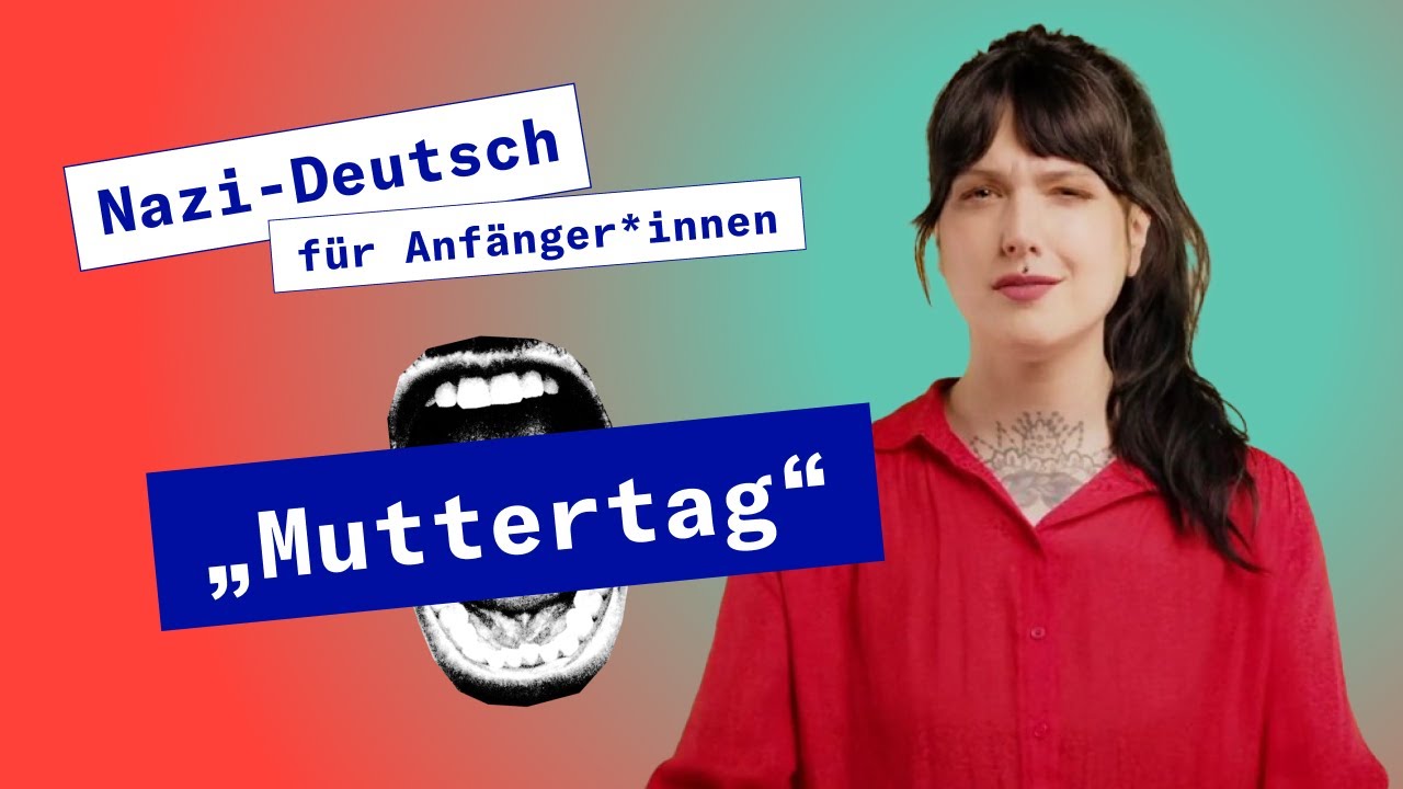 Der Muttertag zur NS-Zeit: Propaganda eines rechten Rollenbildes | Nazi-Deutsch f&uuml;r Anf&auml;nger*innen