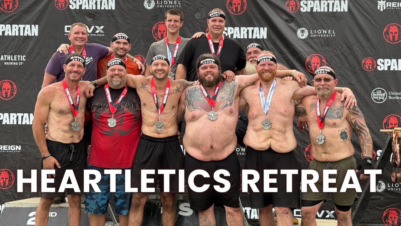 Heartletics Retreat - Spartans Race, Baptism, and Wrestling!