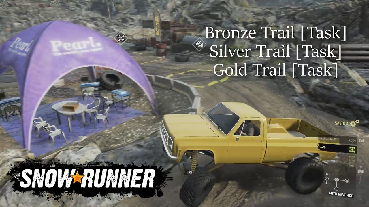 SNOWRUNNER - Bronze/Silver/Gold Trail [Tasks] - Tennessee USA