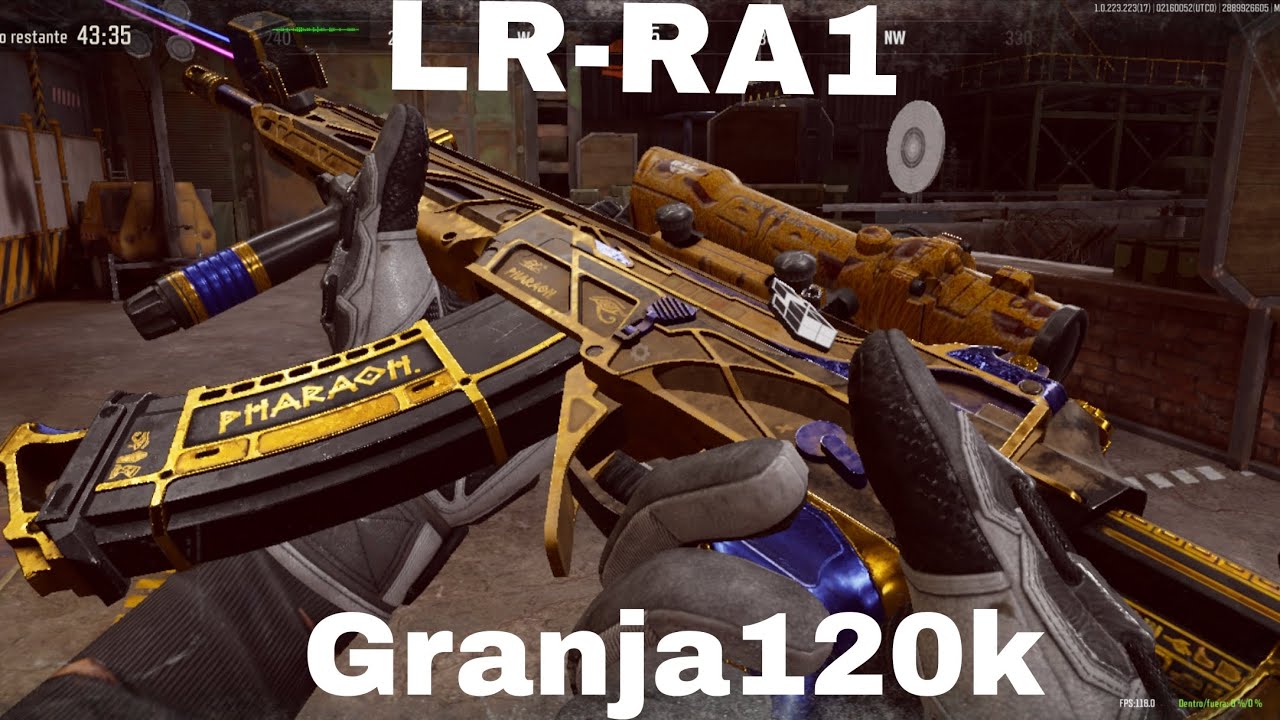 LR-RA1 + DVC12 Solo Granja120k  Arena breakout 