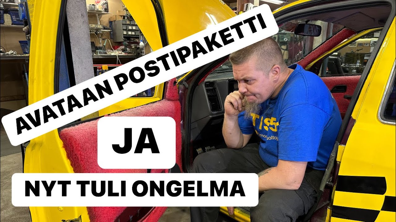 TIS-51 kunnostus osa11. Postipaketti, sähköhommia ja uusi ongelma.