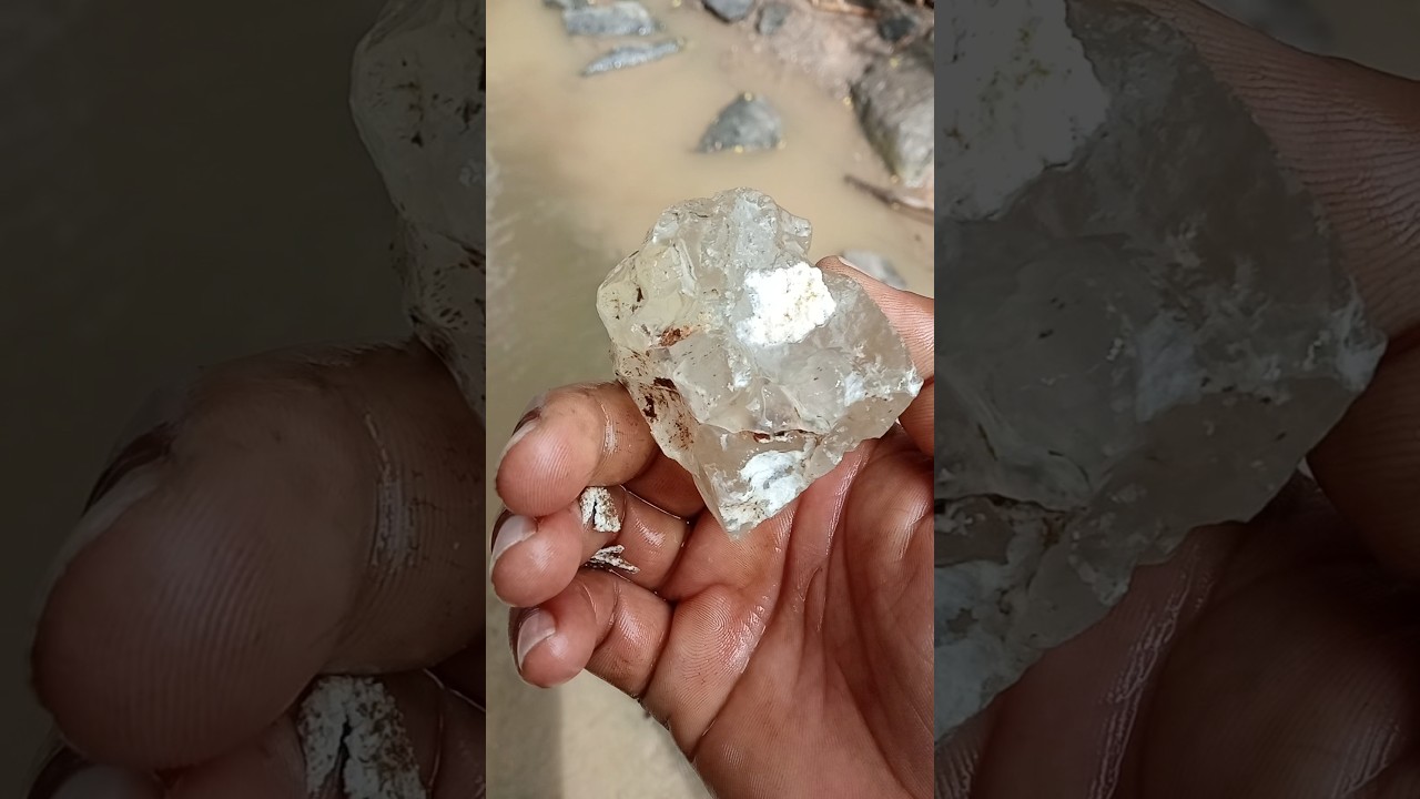 Calcite Crystal Stone ⚒️|#shorts#calcite#rockscollector