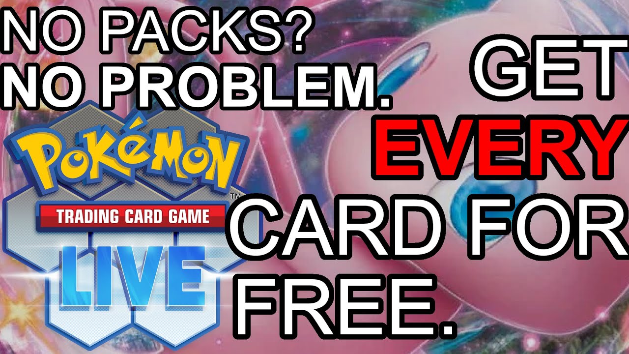 ULTIMATE Pokemon TCG Live Free-to-Play Guide - How to Get Every Card You Want For Free