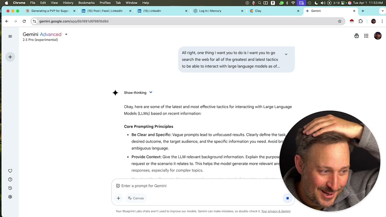 One Prompt to Guide an LLM to Get the MOST out of YOU!