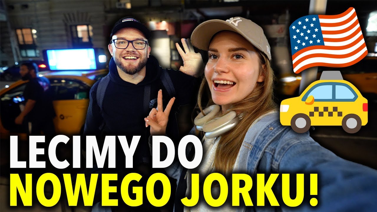 WRACAMY DO NOWEGO JORKU! Lot samolotem, pierwszy dzień na Manhattanie | Nowy Jork VLOG 2023