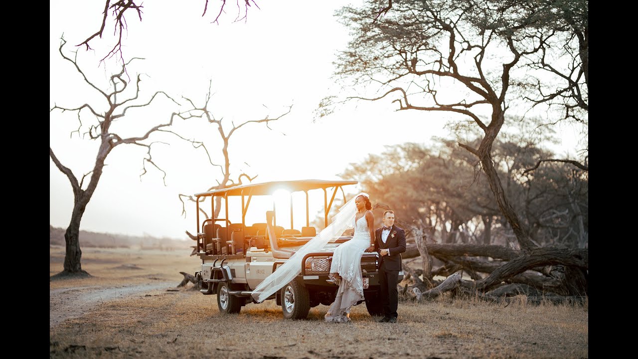 Wedding At Hwange Safari Lodge, Zimbabwe
