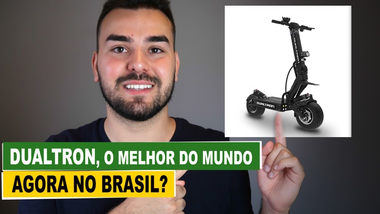 URGENTE! DUALTRON, o MELHOR patinete do MUNDO AGORA no BRASIL?!
