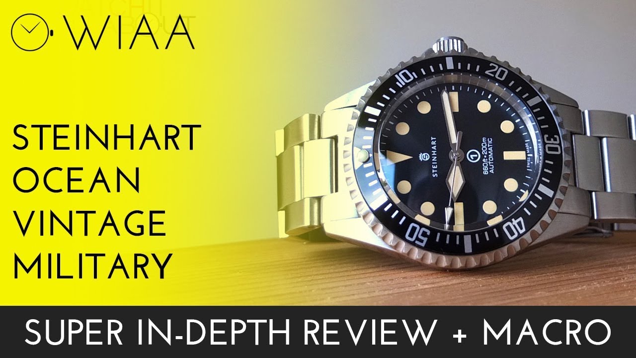 Steinhart Ocean Vintage Military Watch Review