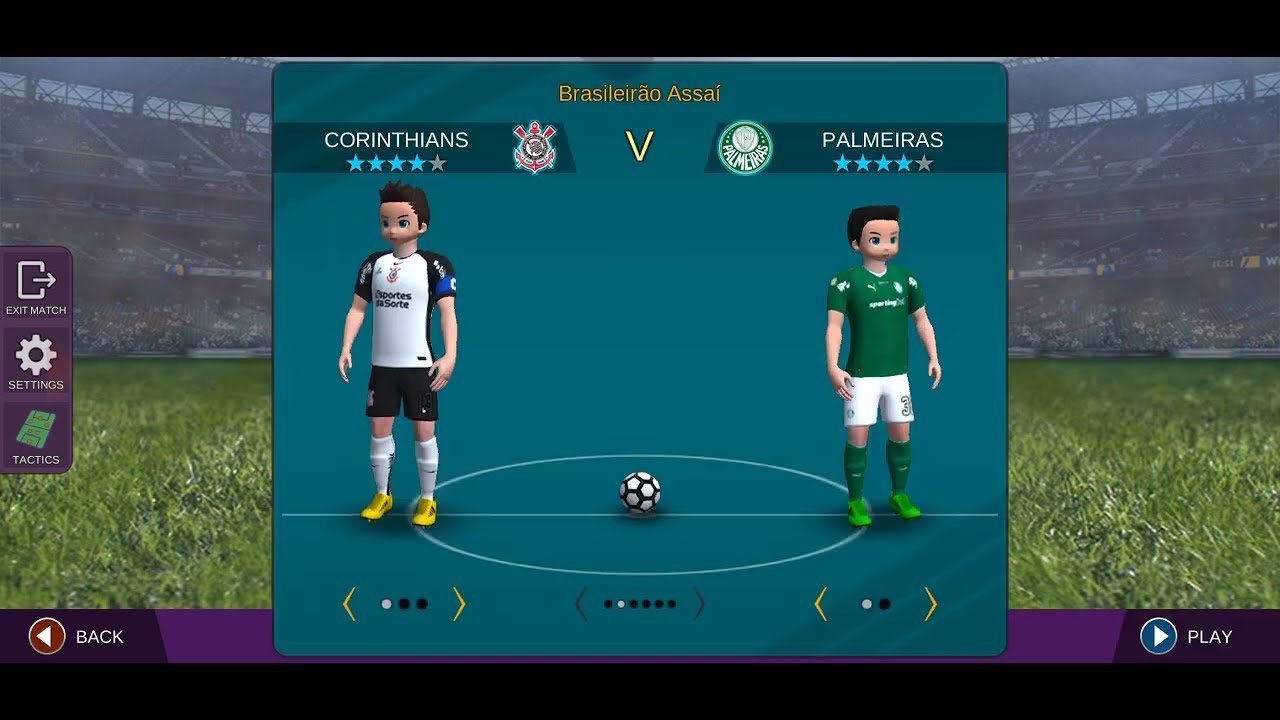 Pro league soccer - Gamer player  