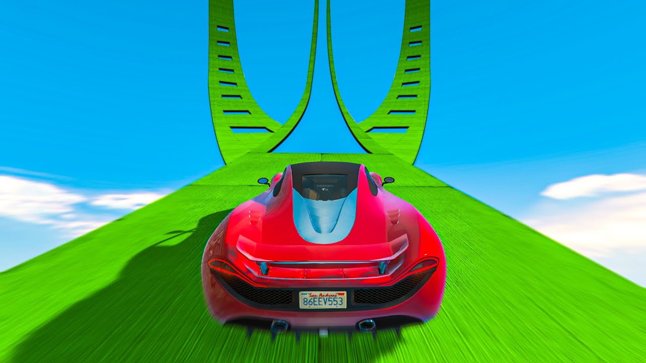I Played The HARDEST STUNT RACE ever In GTA 5...