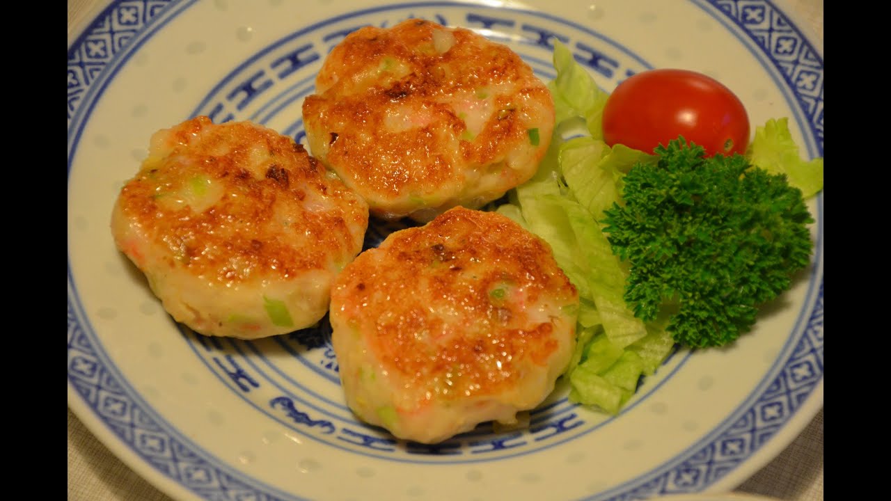 Fried shrimp patties, 煎蝦餅
