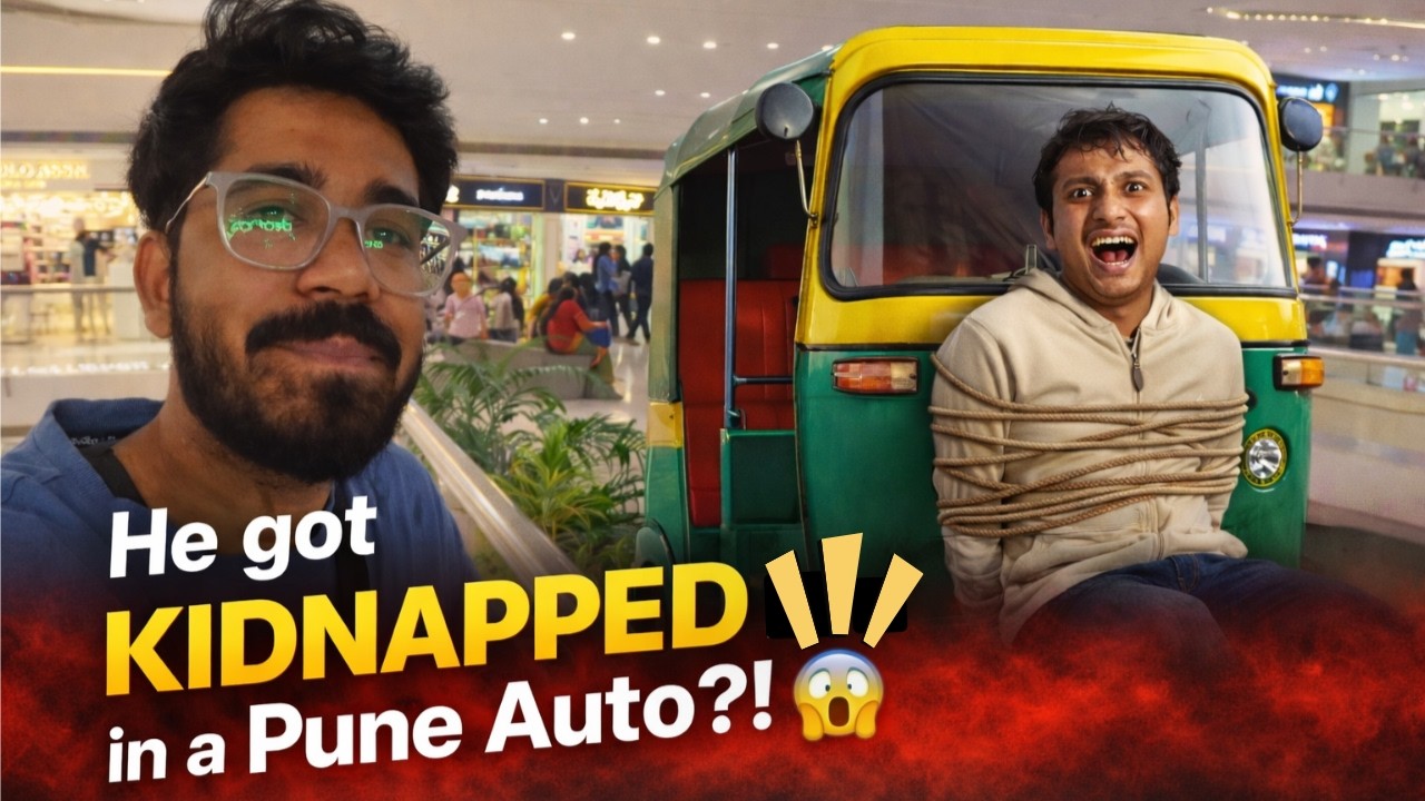 Ep-04 : He almost got KIDNAPPED in a Pune Auto?! 😱