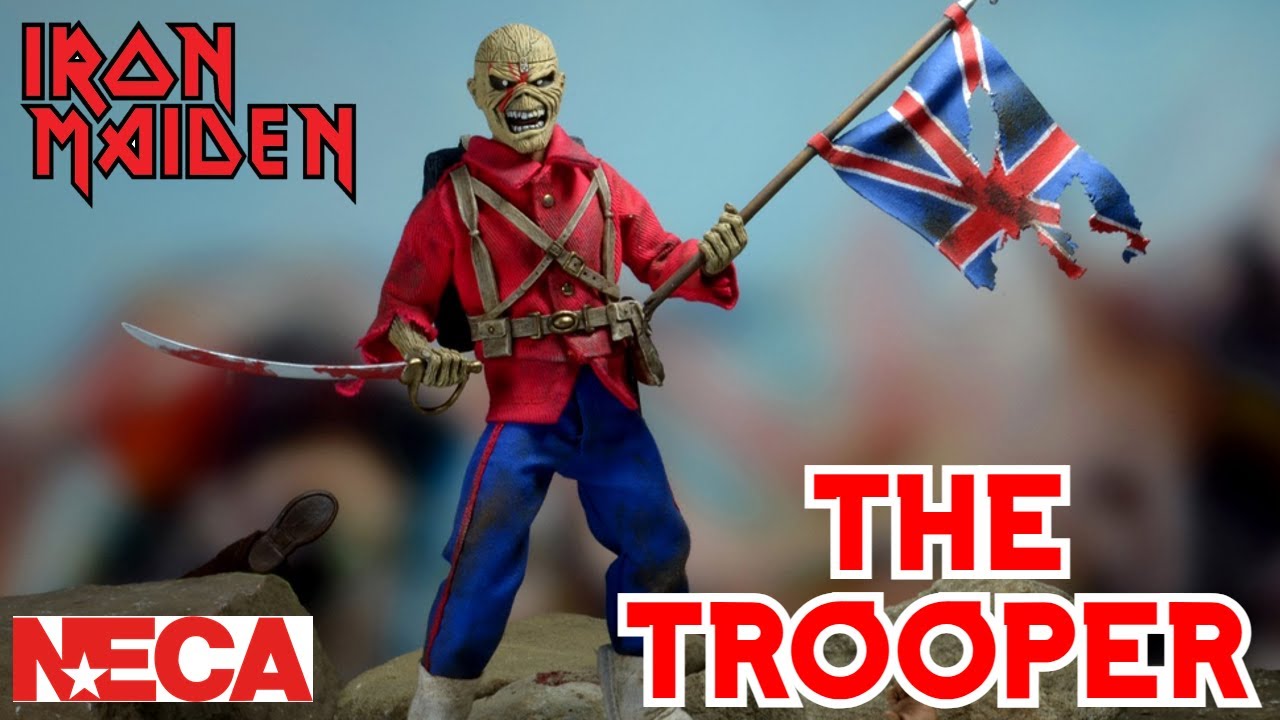 UNBOXING 🧟‍♂️ EDDIE 🗡️ THE TROOPER 🇬🇧 40th Anniversary Iron Maiden NECA