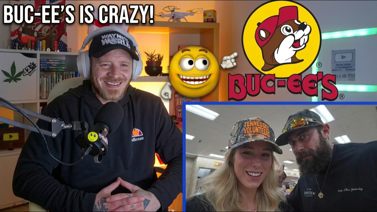 British Guy Reacts To - Brits Visit Buc-ees/ Worlds largest Gas Station!