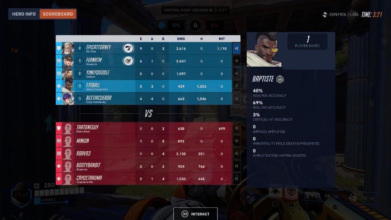 Overwatch 2 - YinkyDoodle and EpicAttorney against Cayostrauma and ThatOneGuy