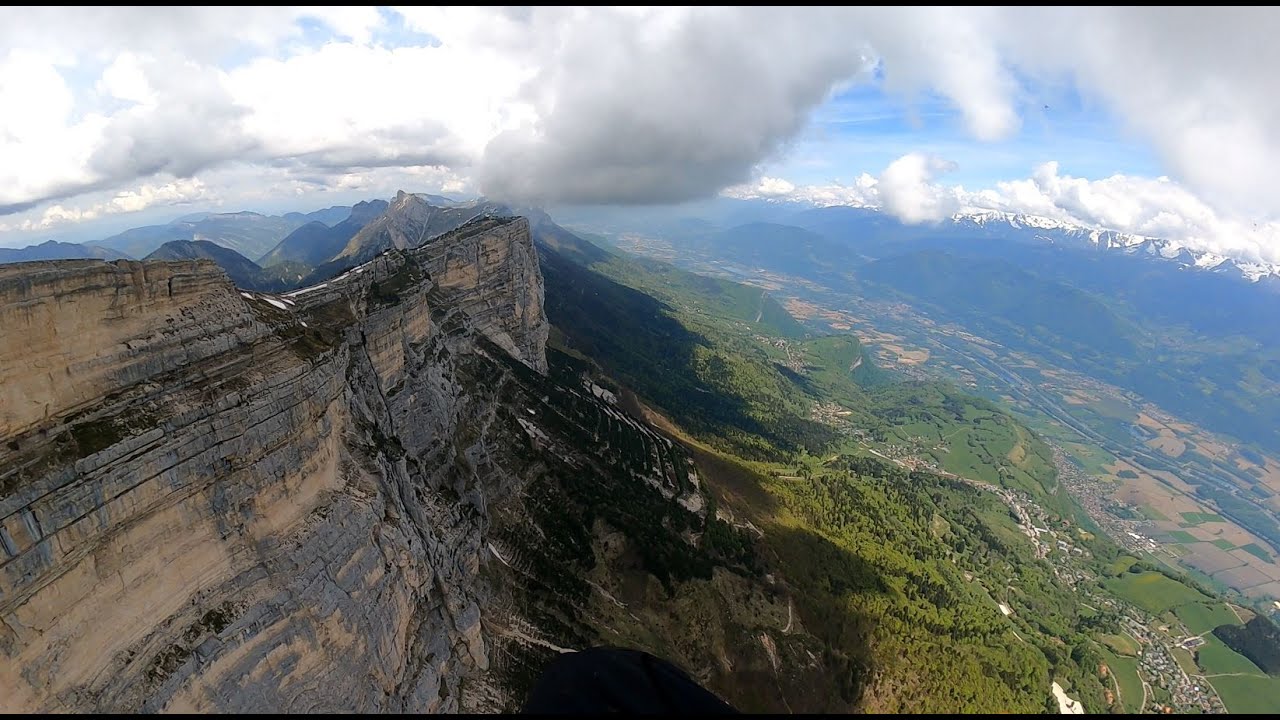 Paragliding XC Flight 35km Saint-Hilaire.