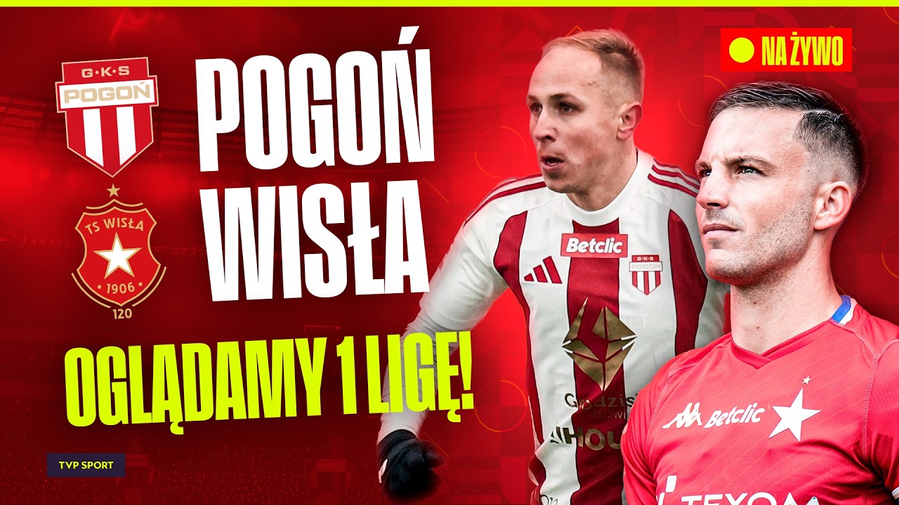 POGOŃ GRODZISK MAZ. – WISŁA KRAKÓW: OGLĄDAMY BETCLIC 1 LIGĘ! | 21. KOLEJKA