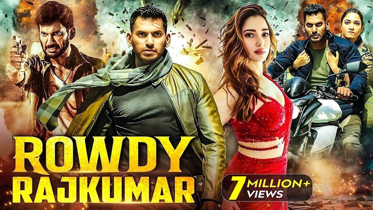Vishal's - Rowdy Rajkumar | New Released South Indian Movie In Hindi 2025 | Tamannah | Action Movie
