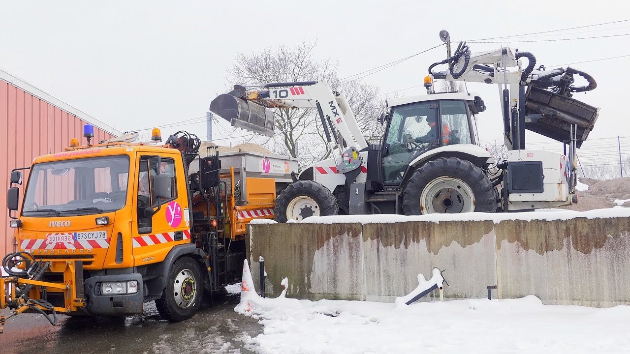 Déneigement : 50 agents des routes mobilisés