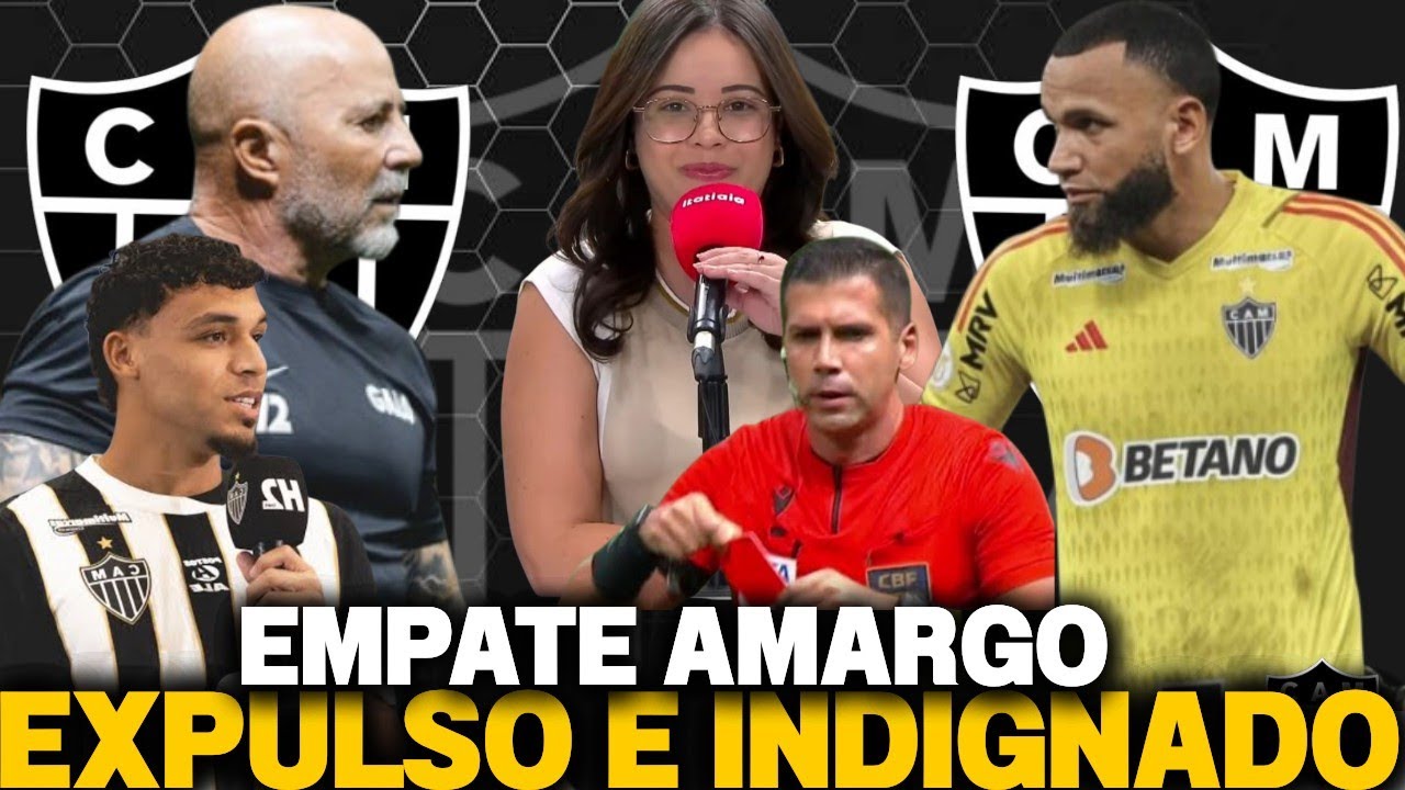 🚨 EXCLUSIVO: ATLÉTICO JOGA MELHOR? 🐔 TEM POLÊMICA E REVOLTA DE SAMPAOLI 🐔 ITATIAIA DESTACA