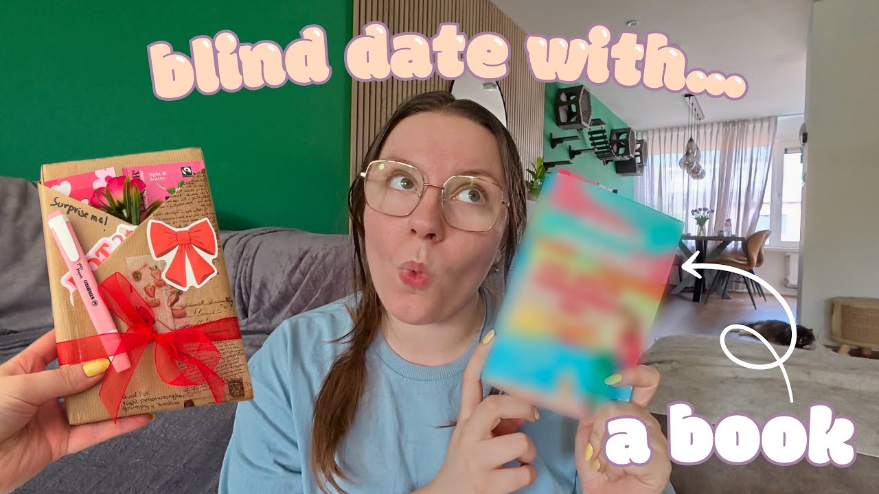 Blind book date unboxing & lees vlog