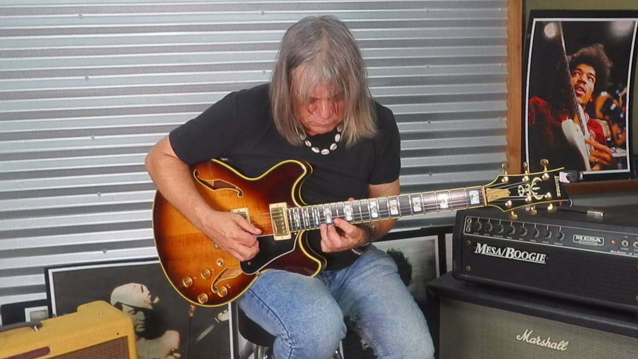 Classic 2001 Ibanez  John Scofield JSM-100 - Vintage Sunburst w Hard Case (First Year Run)