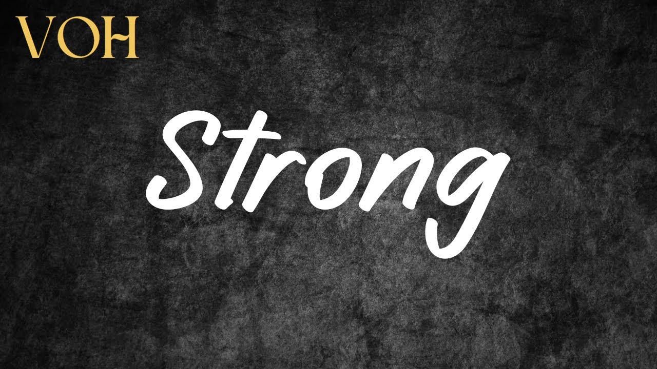 Anne Wilson - Strong (Lyrics Video)
