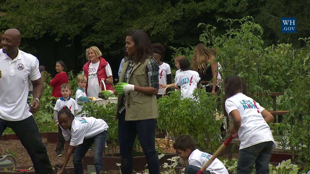 White House Kitchen Garden Fall 2016 Harvest