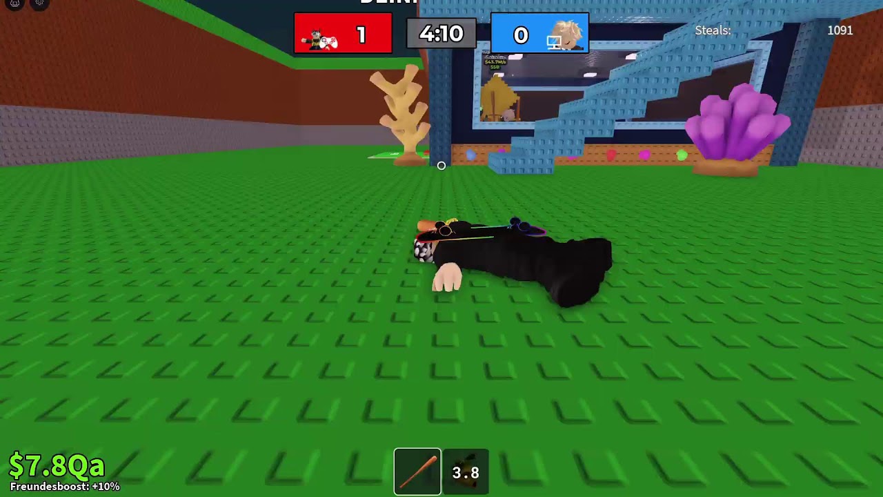 Live Steal a brainrot traden und Pvp