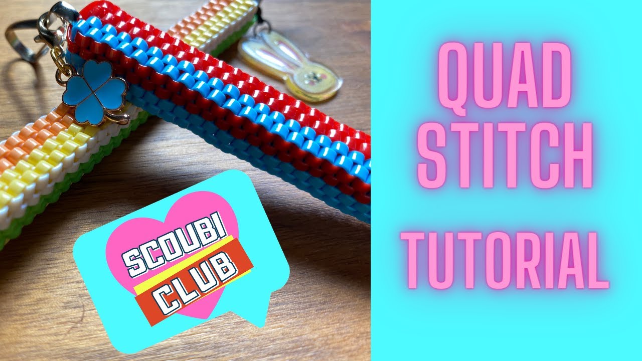 Scoubi Club — Учебное пособие по плетению крестиком